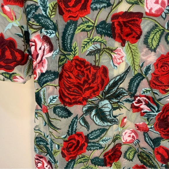 NOVA Luxe Renee Embroidered Mini Dress - Picture 3 of 14